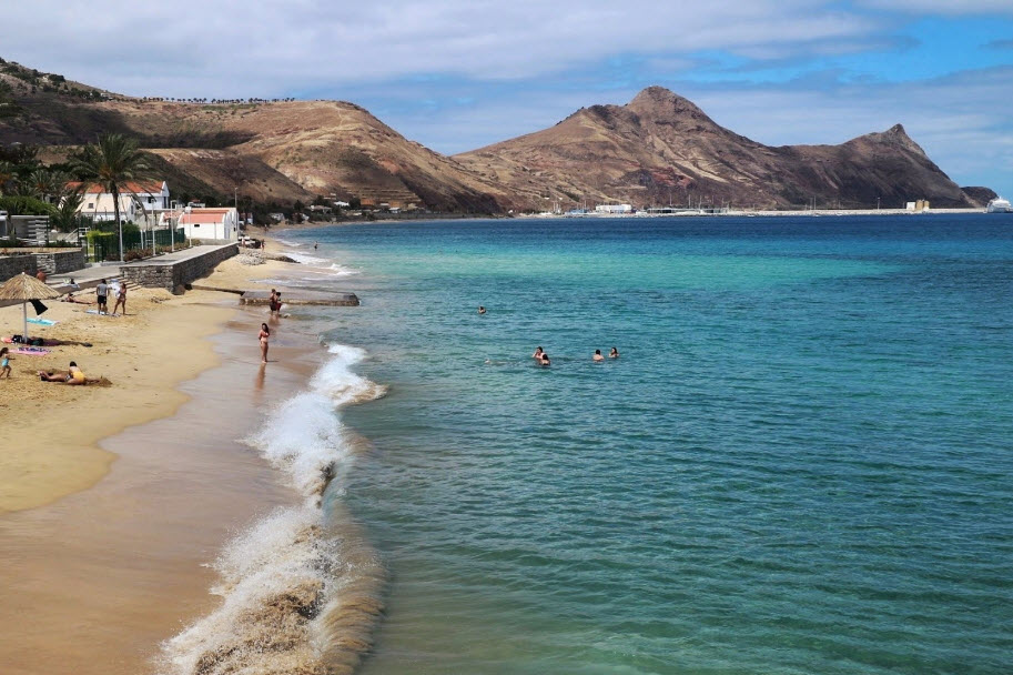 Praia da Fontinha, Cais do Porto Santo, Portugal